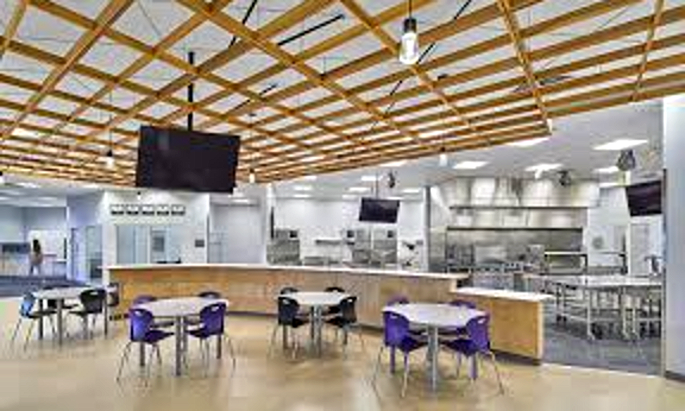 The College and Career Institute commercial teaching kitchen