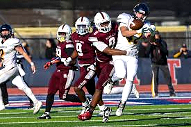 Harper Woods football game action